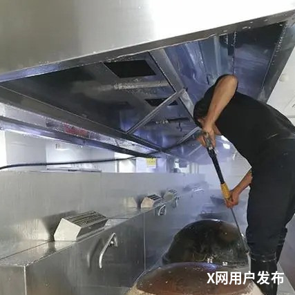 荆门掇刀专业油烟机及大型烟道清洗服务